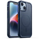 JETech Case for iPhone 14 6.1-Inch Compatible with MagSafe, Heavy Duty Dual-Layer Rugged Protection, Shockproof Protective Tough Phone Magnetic Cover (Navy)